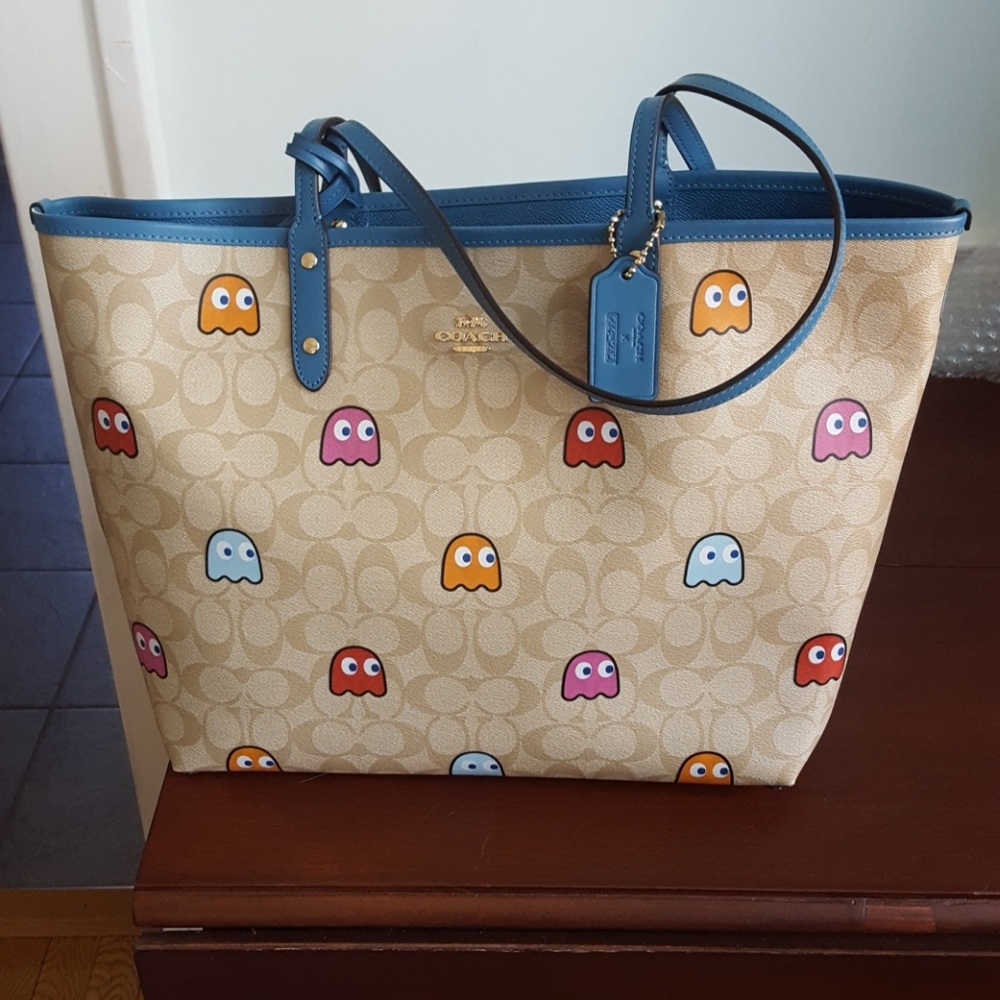 COACH Pacman Ghosts Tote